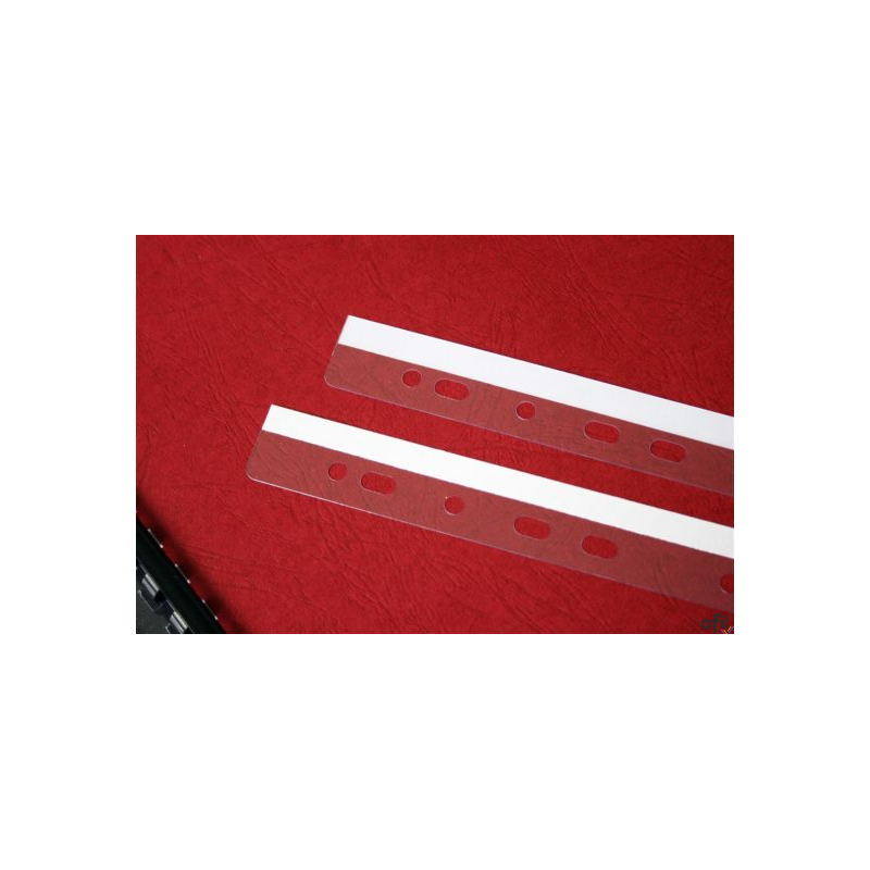 Wpinki do segregatora samoprzylepne zaokrąglone A4 (100) ARGO 422021 listwy