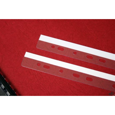 Wpinki do segregatora samoprzylepne zaokrąglone A4 (100) ARGO 422021 listwy