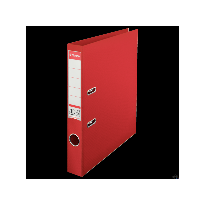 Segregator A4/50mm z mechanizmem czerwony 811430 No.1 ESSELTE