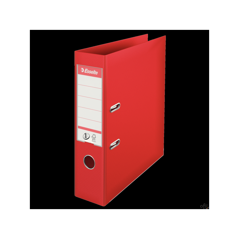 Segregator A4/75mm z mechanizmem czerwony 811330 No.1 ESSELTE