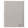Przekładki PP A4 szare, nadrukowane indeksy, 1-31 Szary 652310 DURABLE