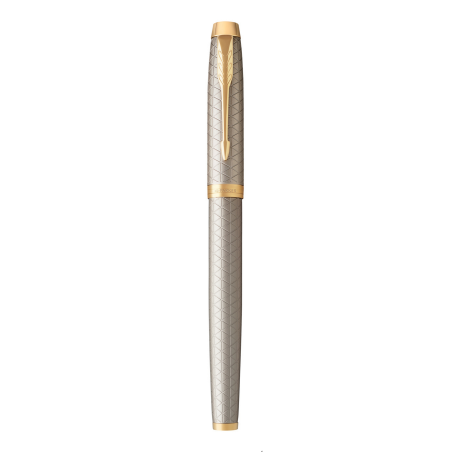 Pióro wieczne (F) PARKER IM PREMIUM WARM GREY GT 1931684, giftbox