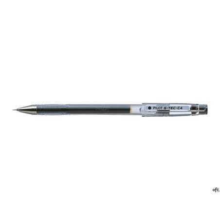 Pióro żelowe PILOT G-TEC C4 czarny PIBL-GC4B