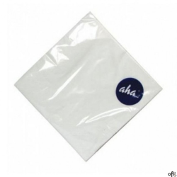 Serwetki AHA białe 33x33cm, 20sztuk