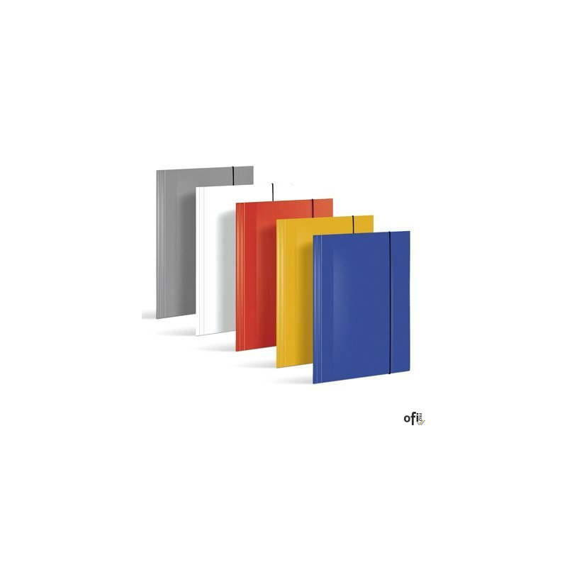 Teczka z gumką Soft (1) niebieska VAUPE, 302/03