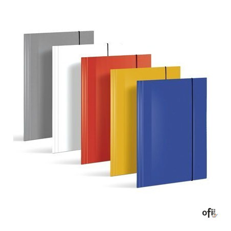 Teczka z gumką Soft (1) niebieska VAUPE, 302/03