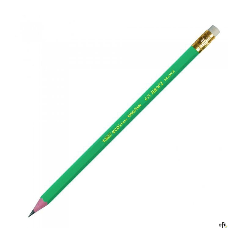 Ołówek z gumką BIC Evolution Original 655 HB , 8803323
