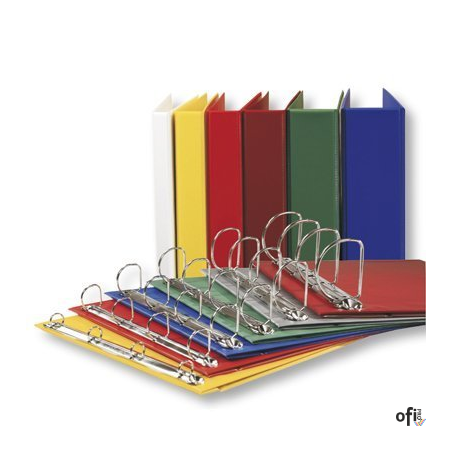 Segregator PANORAMA A4/85mm 4-ringowy D-65 czarny SE-50-01 BIURFOL