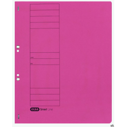 Skoroszyt kartonowy ELBA A4, oczkowy, czerwony, 100551875