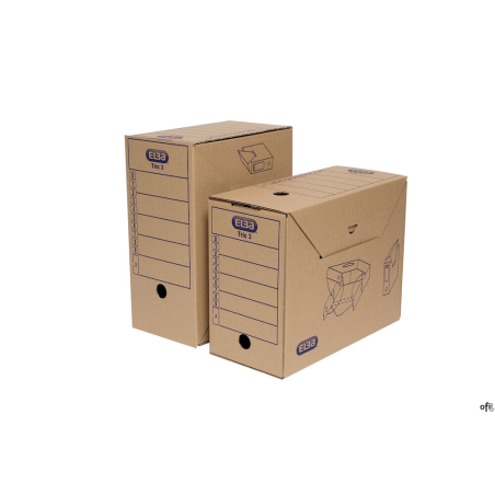 Karton archiwizacyjny TRIC 3 szerokość 15,5cm brązowy ELBA 100552624