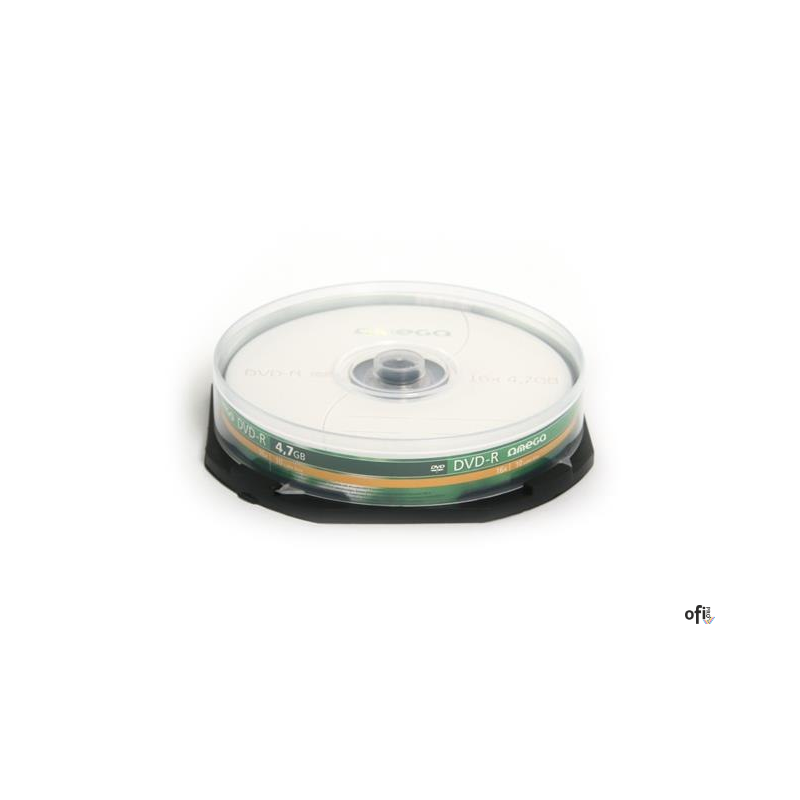 Płyta OMEGA DVD-R 4,7GB 16X CASE (10) OMD1610- -a
