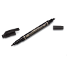 Foliopis dwustronny N75W/A czarny PENTEL N75W-A