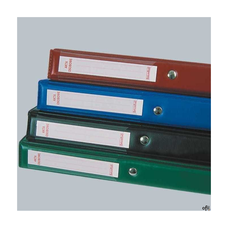 Teczka do akt osobowych 2 ringi granatowa TD-12-02 BIURFOL