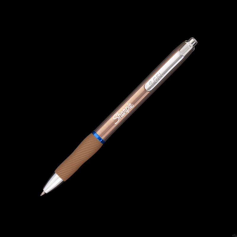 Długopis żelowy 0.7mm Sharpie S-GEL METAL niebieski (korpusy : złoty i srebrny- mix kolorów) 2162642