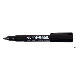 Marker permanentny NN50 czarny okrągła końcówka PENTEL