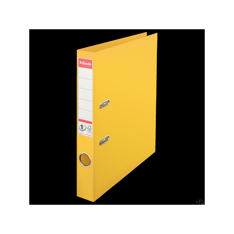 Segregator A4/50mm z mechanizmem żólty 811410 No.1 ESSELTE