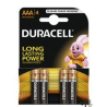 Bateria DURACELL alkaliczna BASIC LR03/AAA K4 (4szt) 4520104
