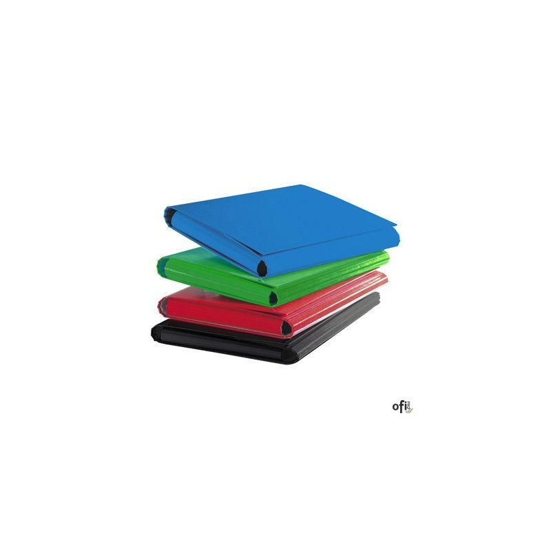 Teczka skrzydłowa z rzepem zielona VAUPE, 311/06