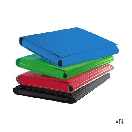 Teczka skrzydłowa z rzepem zielona VAUPE, 311/06