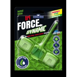 Zawieszka do WC TRI FORCE barwiąca 54g las GENERAL FRESH  70309