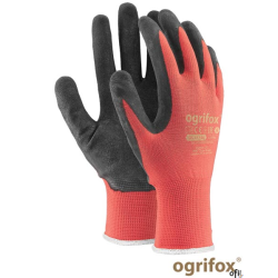 Rękawice powlekane nylonowo-lateksowe L - 9 OGRIFOX OX-LATEKS CB 9