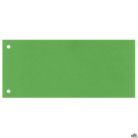 Przekładki 1/3 A4 Maxi Esselte, zielony, 100 szt., 624447