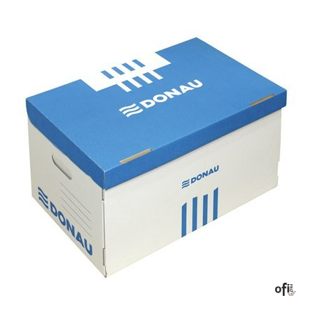 Pudło archiwizacyjne DONAU zbiorcze niebieskie 7666301FSC-10