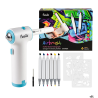 Airbrush zestaw spray: pistolet + markery Fiorello GR-8900N 170-2788
