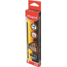 Ołówek drewniany z gumką Blackpeps HB MAPED 851721