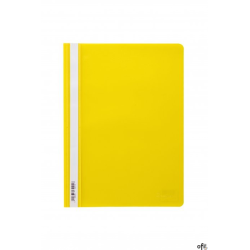 Skoroszyt miękki PP DOTTS (20) żółty polipropylen SPP-DOT-00-04