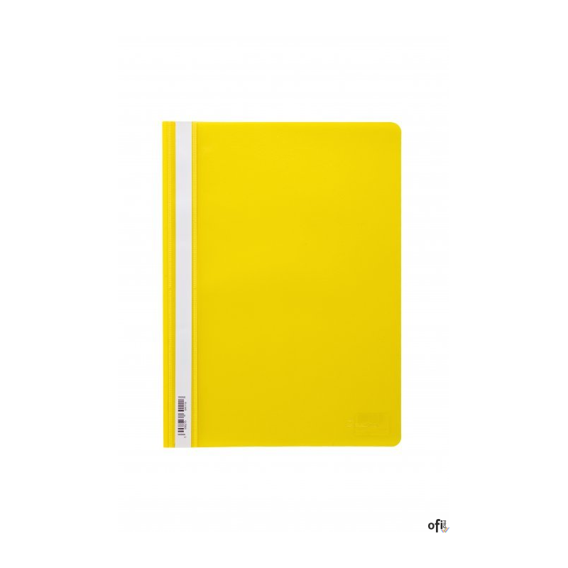 Skoroszyt miękki PP DOTTS (20) żółty polipropylen SPP-DOT-00-04
