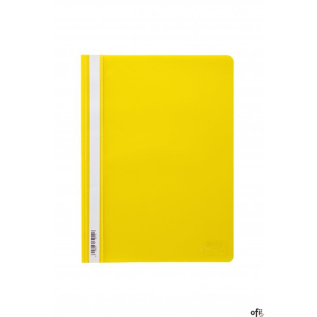 Skoroszyt miękki PP DOTTS (20) żółty polipropylen SPP-DOT-00-04