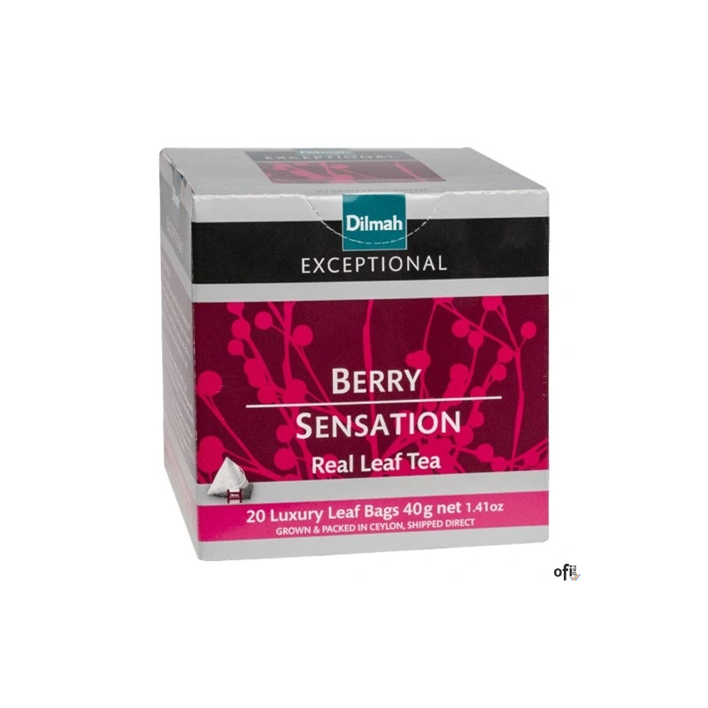Herbata DILMAH Exceptional BERRY SENSATION 20t czarna