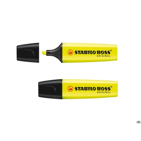 Zakreślacz STABILO BOSS żółty 70/24
