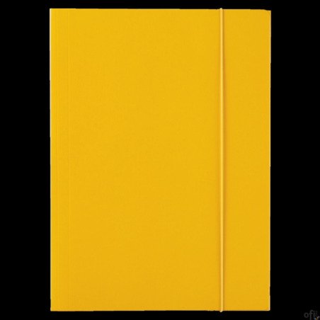 Teczka lakierowana z gumką A4 żółty ESSELTE 13438