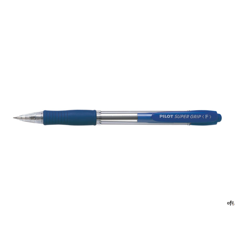 Długopis olejowy automatyczny PILOT SUPER GRIP niebieski PIBPGP-10R-L