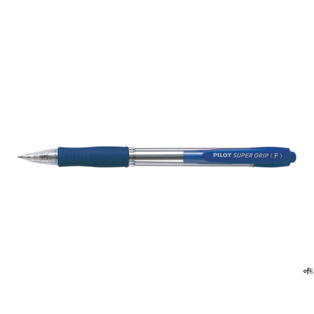 Długopis olejowy automatyczny PILOT SUPER GRIP niebieski PIBPGP-10R-L