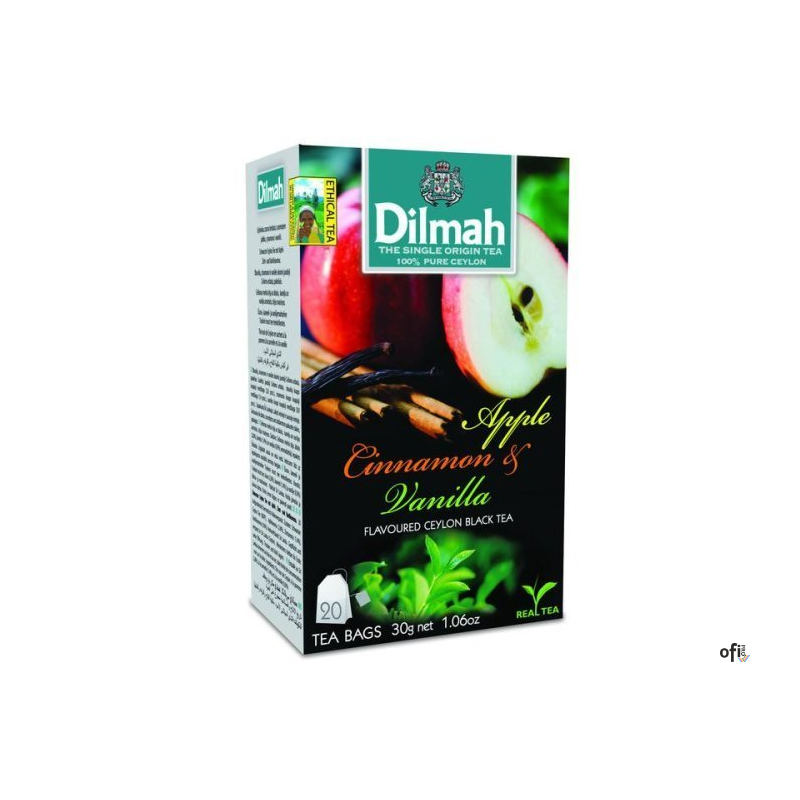 Herbata DILMAH JABŁKO&CYNAMON&WANILIA 20t