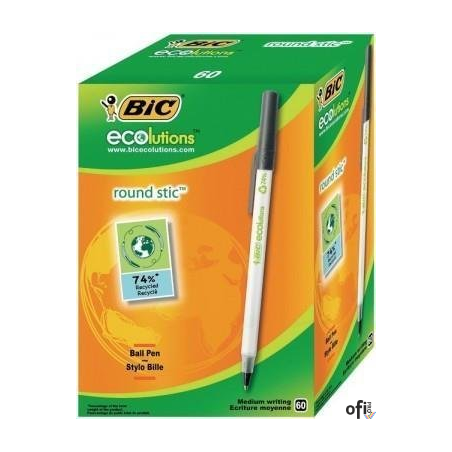 Długopis BIC Round Stic Classic czarny, 9205683