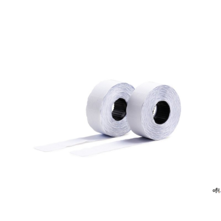 Taśma do metkownicy 1rzędowa 26x12mm fala biała