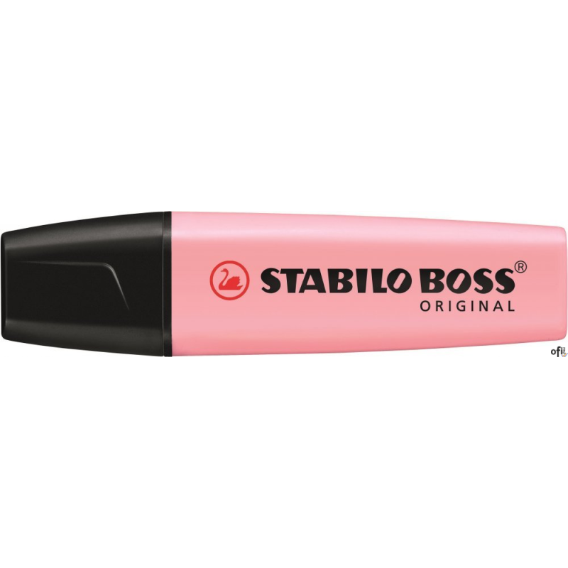 Zakreślacz STABILO BOSS pastelowy różowy 70/129