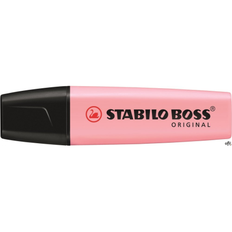 Zakreślacz STABILO BOSS pastelowy różowy 70/129