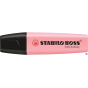 Zakreślacz STABILO BOSS pastelowy różowy 70/129