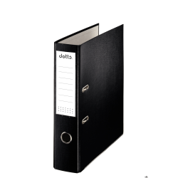 Segregator ekonomiczny DOTTS A4/75mm czarny (627597)