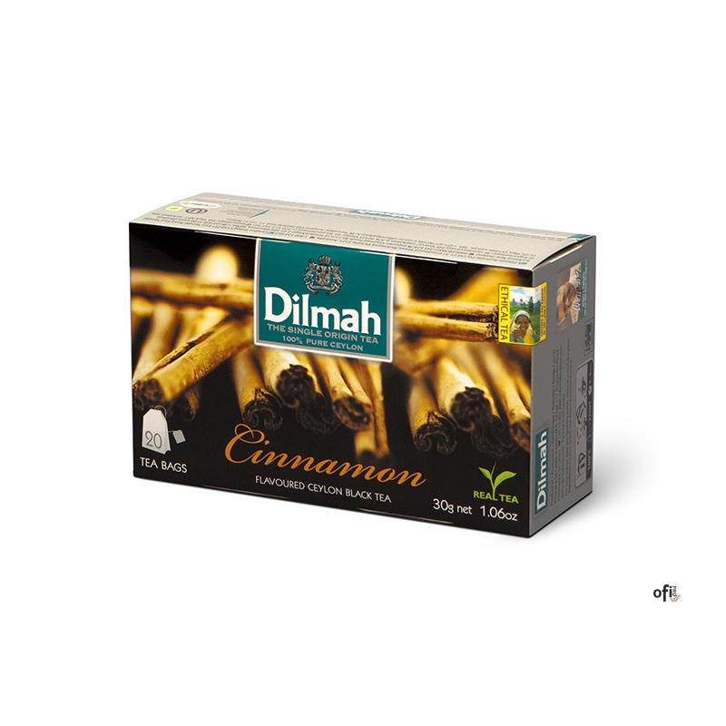 Herbata DILMAH CYNAMON 20t*1,5g czarna