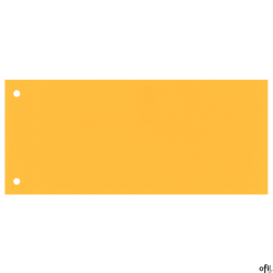 Przekładki 1/3 A4 Maxi Esselte, żółty, 100 szt., 624448