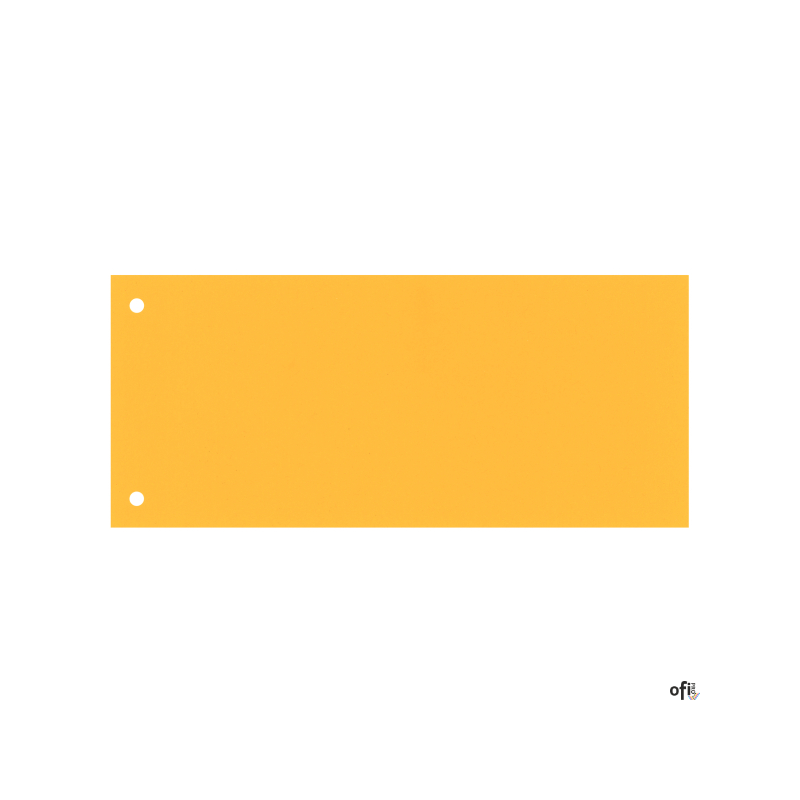 Przekładki 1/3 A4 Maxi Esselte, żółty, 100 szt., 624448