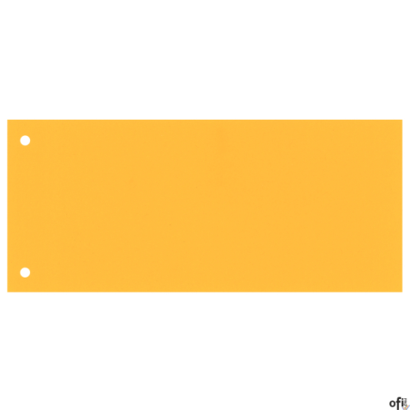 Przekładki 1/3 A4 Maxi Esselte, żółty, 100 szt., 624448