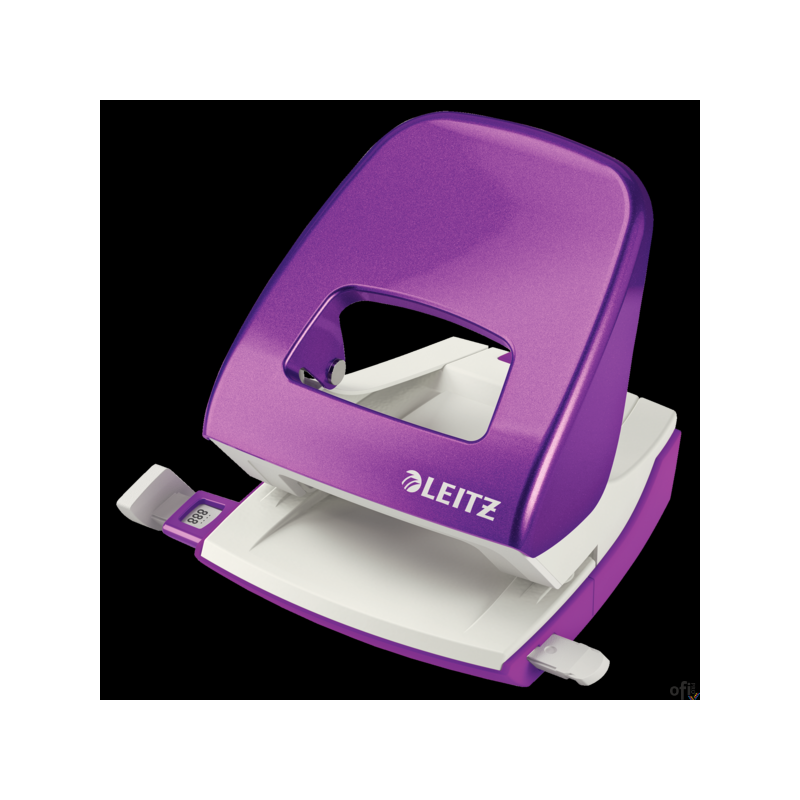 Dziurkacz 5008 LEITZ fioletowy 30 kartek duży metalowy 50081062