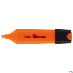Zakreślacz płaski ze ściętą końcówką pomarańczowy SL60-F PENTEL
